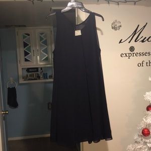 Navy blue party dress